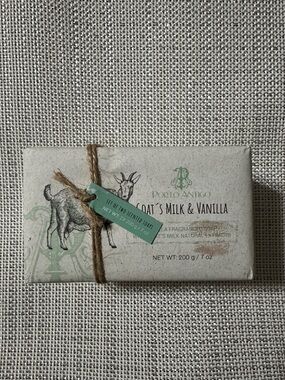 Set of two Goat’s Milk Vanilla Soap Bars